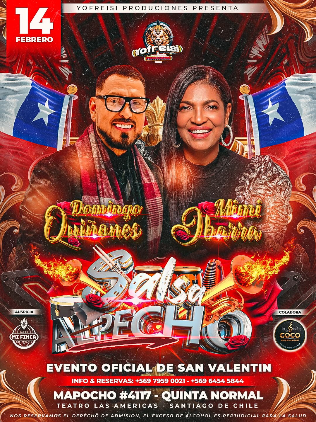 SALSA AL PECHO / SAN VALENTIN 14 FEBR image}